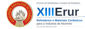 Logo do evento XIII Erur - Encontro de Refrataristas e Usuários de Refratários - “Refratários e Materiais Cerâmicos para a Indústria do Alumínio” - 08 a 10 de abril de 2027
